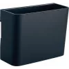 Rašiklių/pieštukų laikiklis Sigel GL802, plastikinis, antracito spalvos, 120×94×51 mm