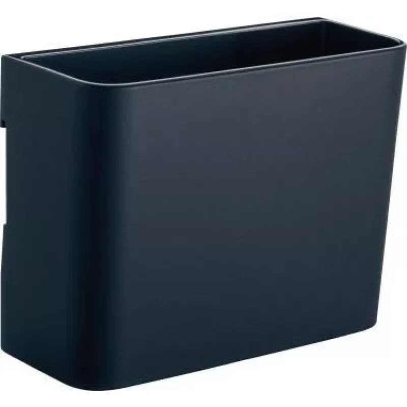 Rašiklių/pieštukų laikiklis Sigel GL802, plastikinis, antracito spalvos, 120×94×51 mm