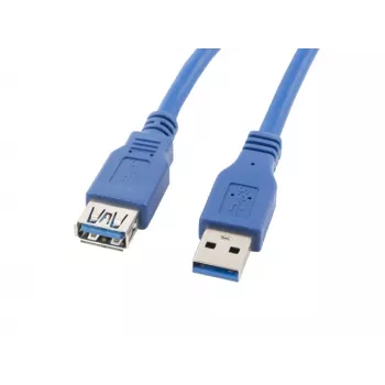 USB 3.0 ilginimo laidas AM-AF mėlynas 3M