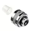 Jungtis Alphacool 17470 — žalvarinė chromuota vandens aušinimo jungtis, skirta PC, aukštis 20 mm, svoris 23 g