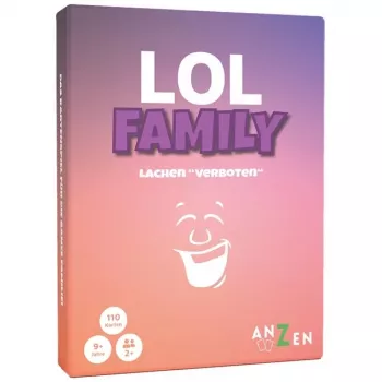 Lipdukų lapas Anzen LOL FAMILY 'Lachen verboten' – dekoratyvinis lipdukas, modelis 4270002577336