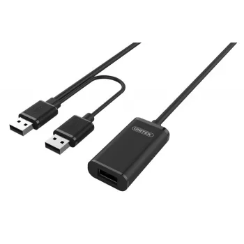 Aktyvus USB 2.0 ilginimo kabelis, 20 m; Y-279