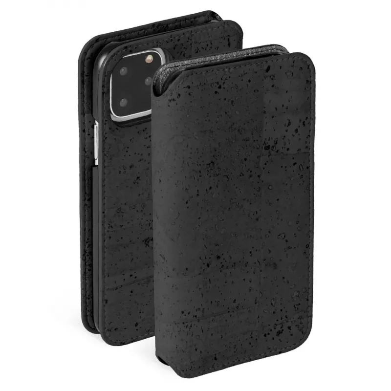 Krusell Birka odinis dėklas iPhone 11 Pro Max 16,5 cm juodas