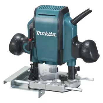 Makita RP0900 freza / apipjaustytuvas Juoda, Mėlyna 900 W