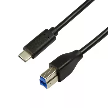 Logilink CU0163 USB kabelis, juodas