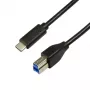 Logilink CU0163 USB kabelis, juodas