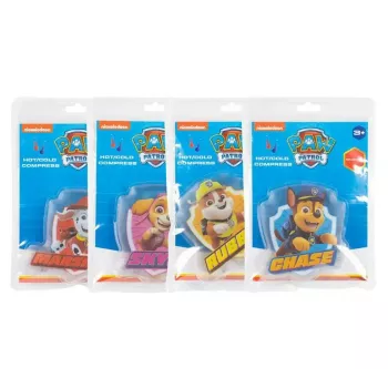 “Hot/Cold Gel Compress Set Paw Patrol, 4 vnt. — daugkartinio naudojimo gelio pagalvėlės šiltai arba šaltai terapijai”