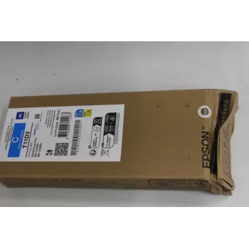Epson C13T11D240 XL žydras rašalo kasetė — vienos pakuotė, suderinama su WorkForce Pro WF‑C5890DWF / WF‑C5390DW, pažeista pakuotė