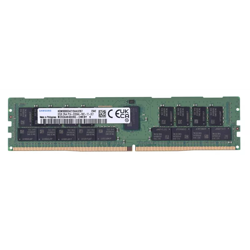 Samsung M393A4K40DB3-CWE atminties modulis 32 GB 1 x 32 GB DDR4 288 kontaktų DIMM ECC