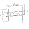 LogiLink BP0018 TV laikiklis/stovas 177,8 cm (70) juoda