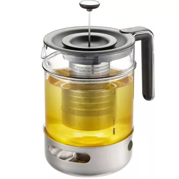 GEFU T-PREP arbatos virdulys su pašildymo padėklu 1.5 ltr