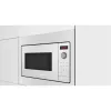 Įmontuojama solo mikrobangų krosnelė Bosch BFL523MW3, 800 W, 20 L, balta, liečiamas ir sukamas valdymas