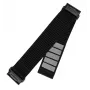 Pakeičiamas 26 mm QuickFit nailono laikrodžio dirželis FIXED, skirtas Garmin, juodas