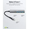 Goobay Slim 4-Port USB-Hub USB-C / USB-A 5 Gbit/s - Plug> 1x (76562)
