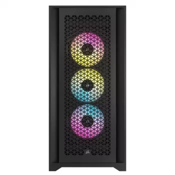 PC korpusas iCUE 5000D RGB Airflow Juoda