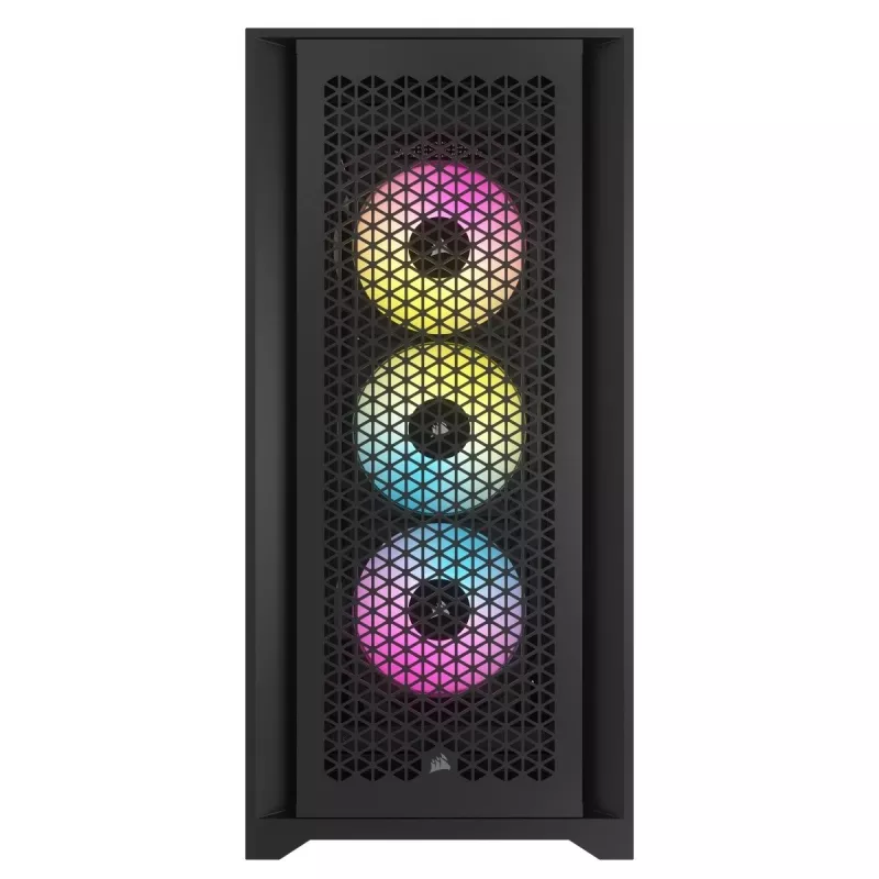 PC korpusas iCUE 5000D RGB Airflow Juoda