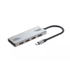 USB šakotuvas GEMBIRD UHB-CM-U310-A4-01 — 4 prievadų šakotuvas: 1×USB 3.1 + 3×USB 2.0, juodas