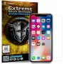 Ekrano apsauga X-ONE Extreme Shock Eliminator, skirta iPhone X — juoda, smūgiams atspari, patvari