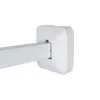 Sieninis laikiklis AVTEK WallMount Next 1200 — plieninis, baltas, teleskopinis, 360° pasukamas, pakreipiamas ±42°, maks. apkrova 20 kg