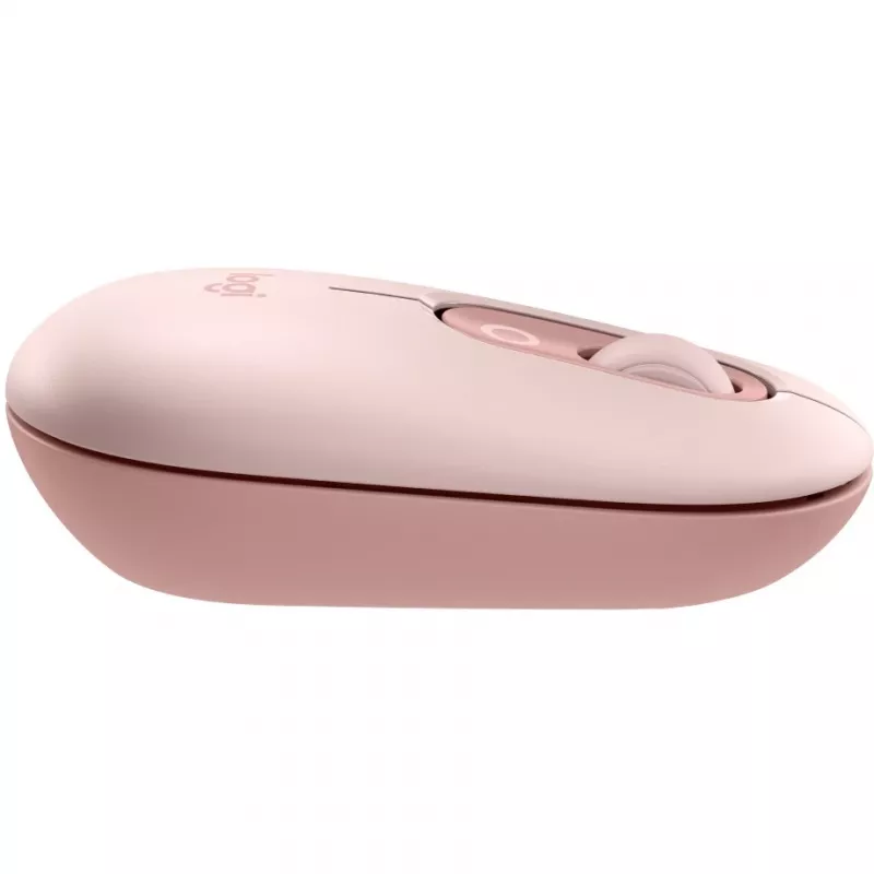 Logitech POP Icon Combo - Klaviatūros ir pelės rinkinys - Belaidis - Bluetooth LE - QWERTY - US International - rožinė, baltos spalvos (920-013142)