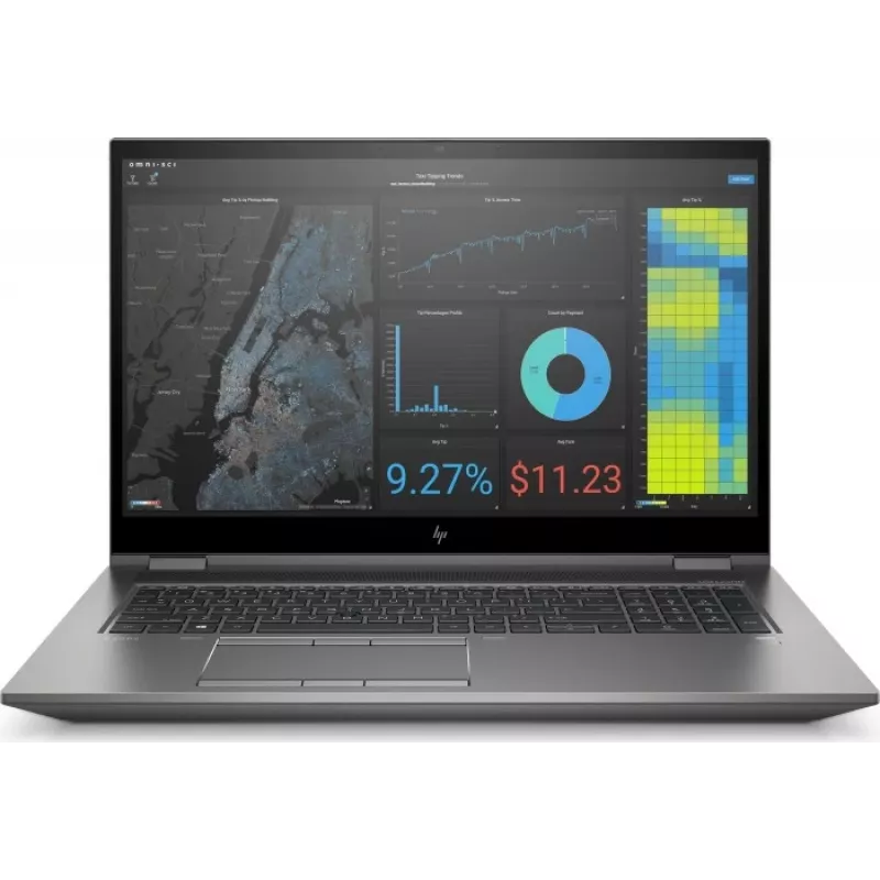 Nešiojamas kompiuteris HP Zbook Fury 17 G7 / i7 / RAM 64 GB / SSD / 17,3″ FHD