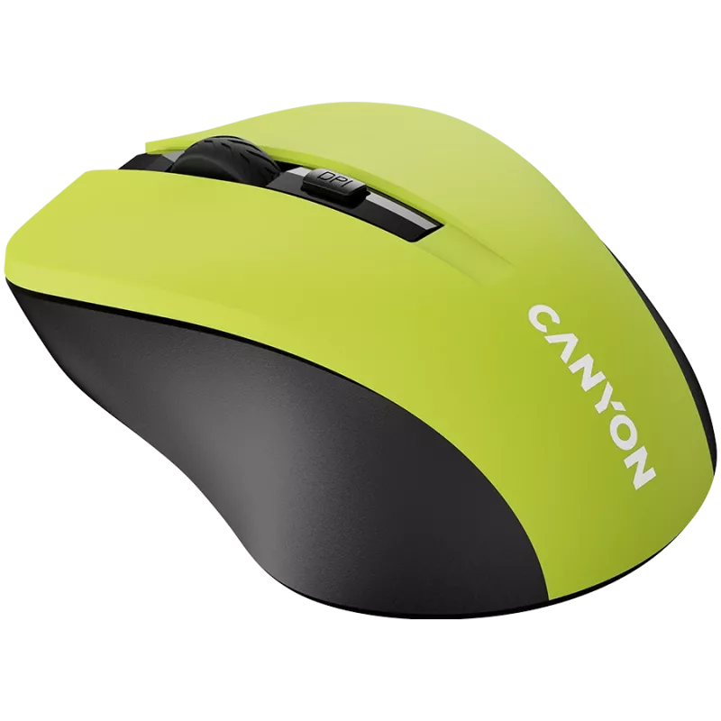 Pelė CANYON MW-1 belaidė geltona CNE-CMSW1Y