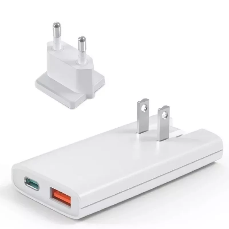 Kelioninis įkroviklis CHOETECH GaN USB-C, USB-A: 67W, PD