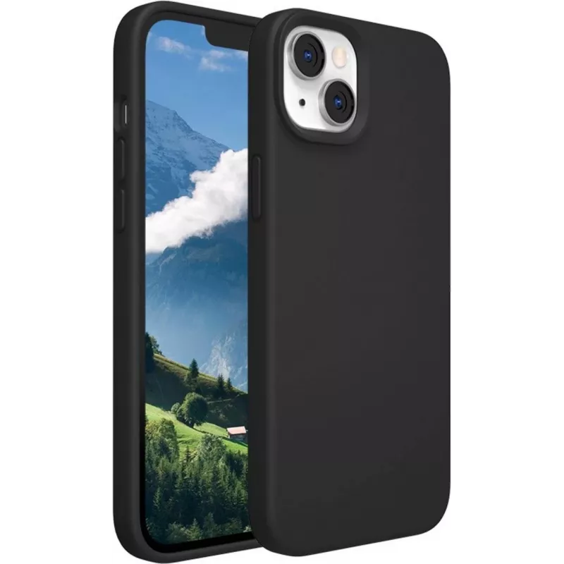 Telefono dėklas jt berlin SilikonCase Steglitz, skirtas Apple iPhone 15 — juodas