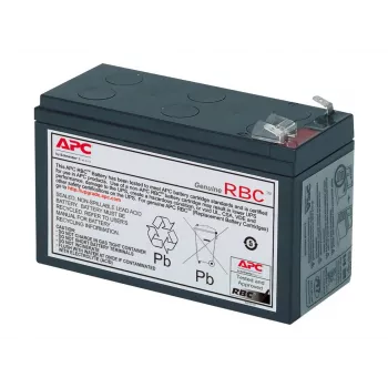 APC baterija Replacement Cartridge APCRBC106 (OEM), Sealed Lead Acid (VRLA), 1 vnt., Juoda, RoHS, 2.5 kg, 102 mm
