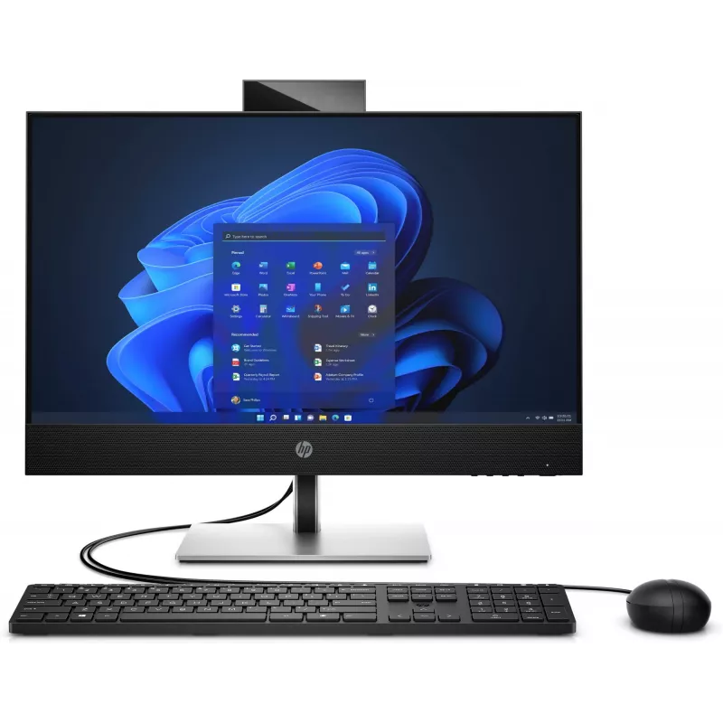 „HP ProOne 440 G9“ daugiafunkcis kompiuteris su „Intel Core i7-14700T“, 16 GB, 512 GB SSD, „Windows 11 Pro“
