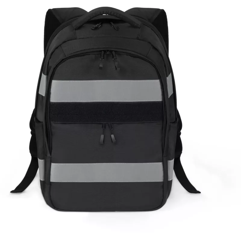 DICOTA Hi-Vis V2 kuprinė, Juoda, 320x220x455 mm, PET, TPU