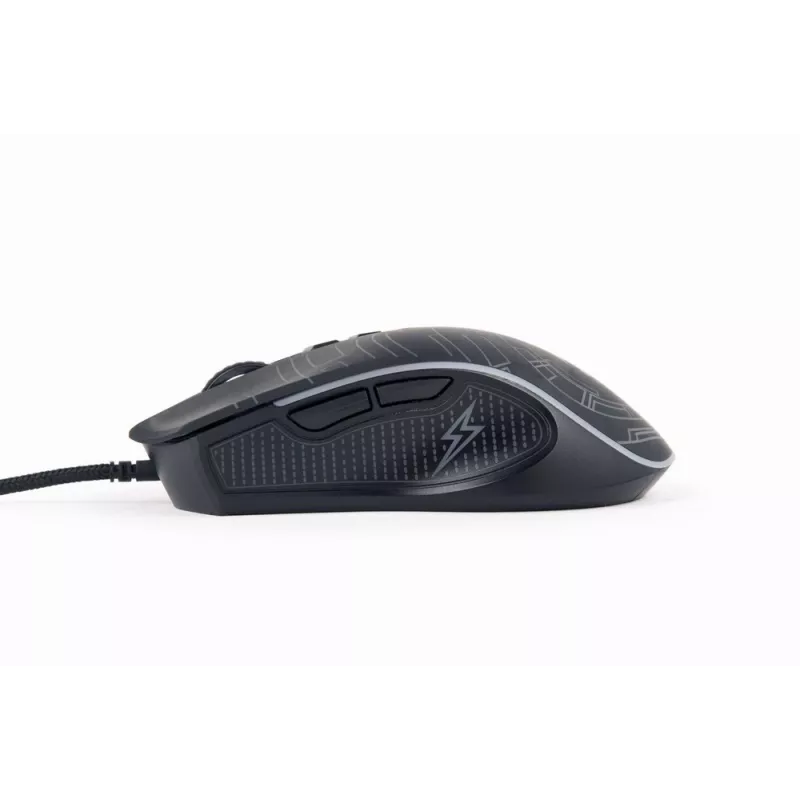 Gembird MUSG-RGB-01 pelė dešiniarankiams USB Type-A 3600 DPI
