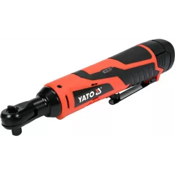 Akumuliatorinis smūginis reketas YATO YT-82902 12V, 200 Nm sukimo momentas, bešepetėlis variklis, 3/8 colio pavara