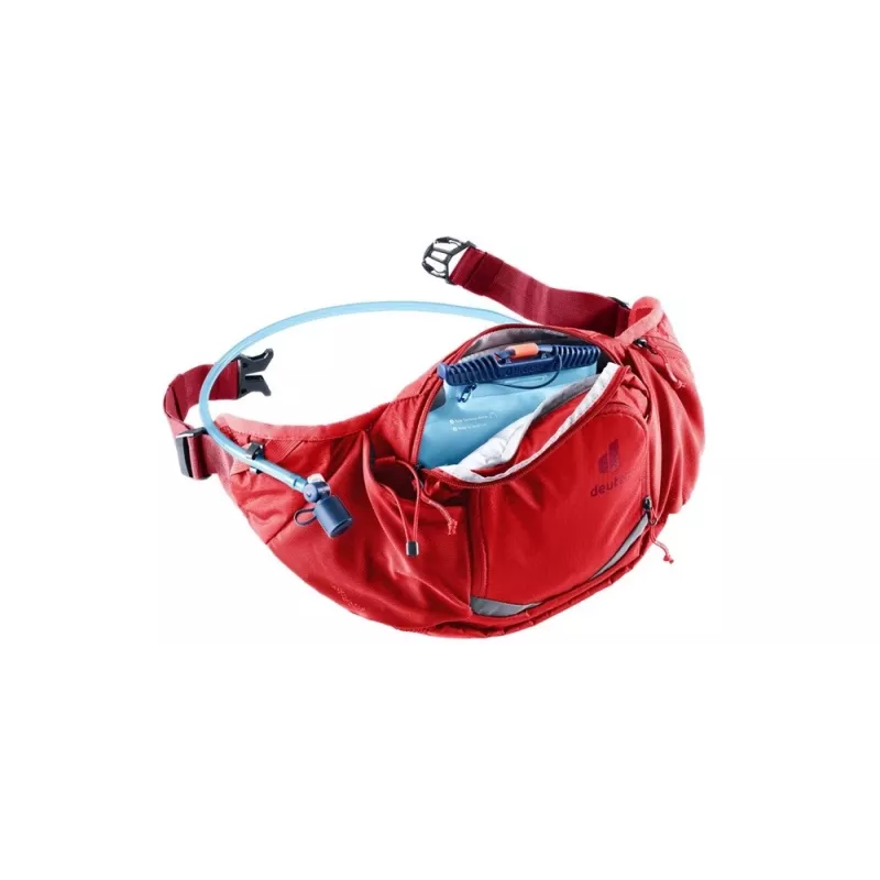 Deuter Pulse 5 l inkstinis diržo krepšys, raudonas