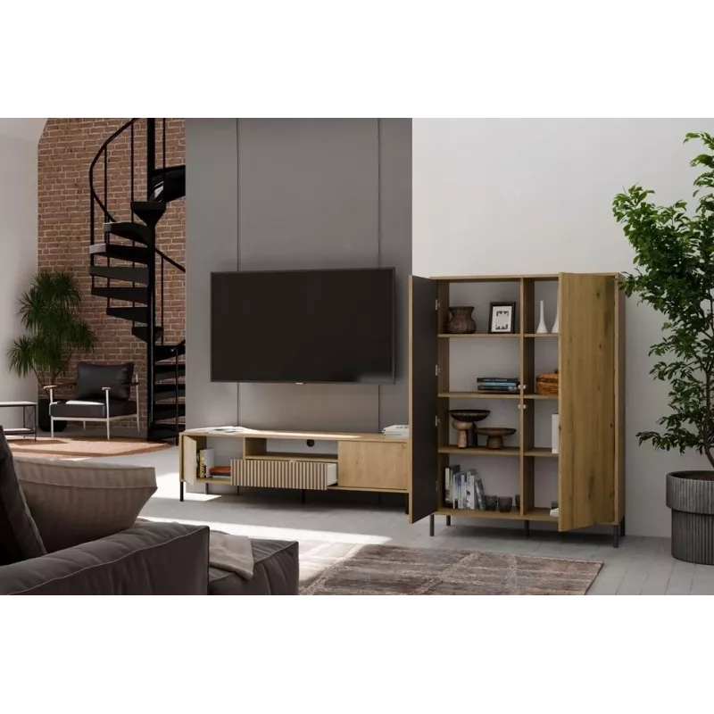 RTV KAMARO 160 plonas/GŁ ARTISAN OAK