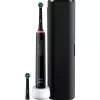 Oral-B Pro 3 3500 Suaugusiųjų besisukantis dantų šepetėlis Juodas
