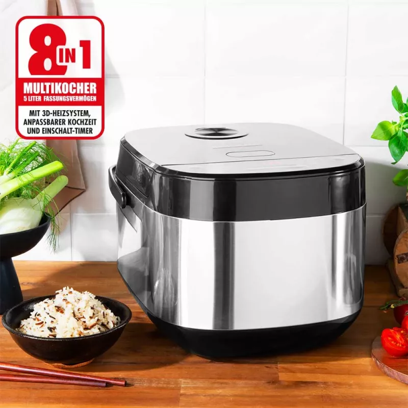 Gastroback Design Multicook Pro 5 L 790 W, juoda, nerūdijantis plienas