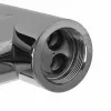 Virtuvės maišytuvas PYRAMIS 090919638 Juoda Chrome — vienos svirties, pasukamas snapelis, 23 cm siekis, 41 cm aukštis