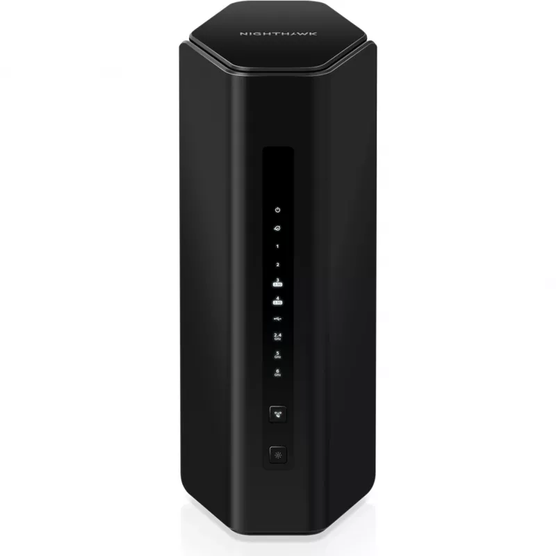 NETGEAR Nighthawk RS300 belaidis maršrutizatorius Gigabit Ethernet Tri-band (2,4 GHz / 5 GHz / 6 GHz) juodas