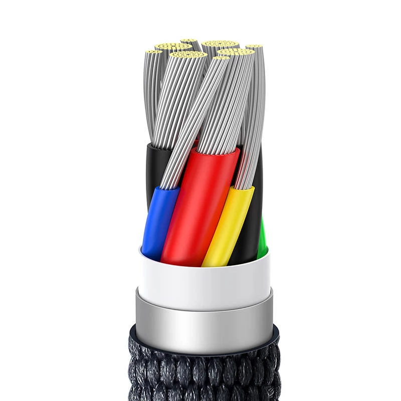 USB laidas Baseus CAJY000701 2 m USB C juodas 0,48 Gbit/s