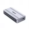 SSD dėžutė Unitek S1242AGY01-EU USB4 40Gbps, M.2 NVMe, iki 8TB, aliuminis/plastikas, aktyvus aušinimas