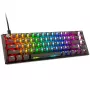 Ducky One 3 Aura SF klaviatūra, žaidimams, USB, QWERTY, US International, juoda