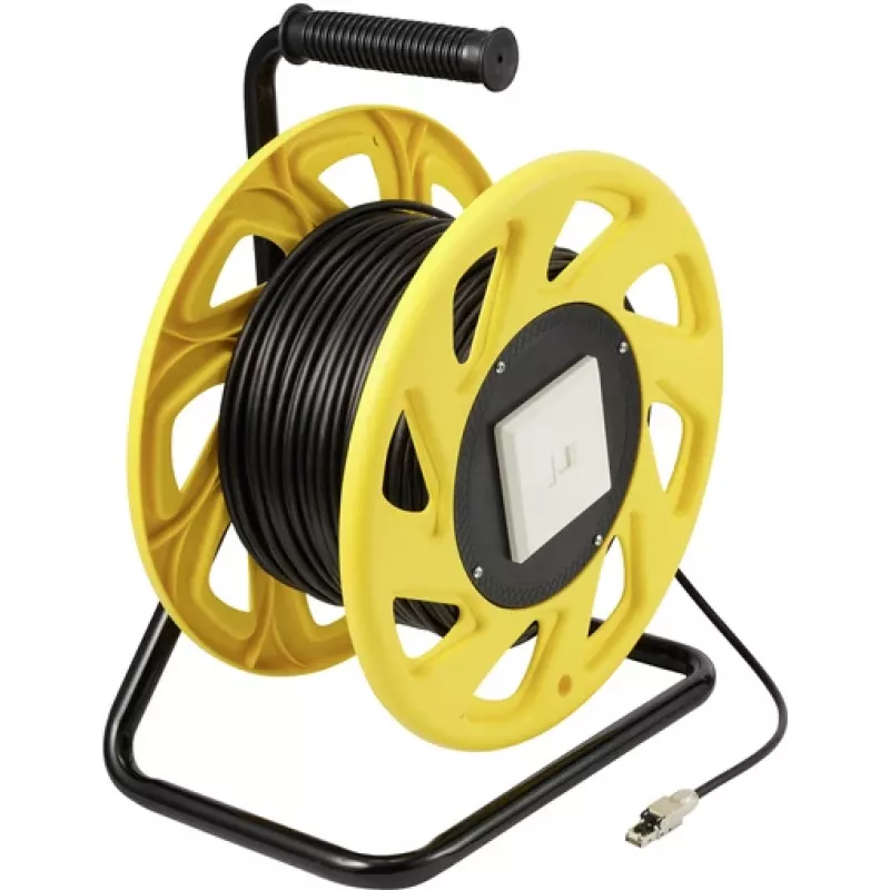 Renkforce RF-5264732 tinklo kabelis juodas 60 m Cat6a S/FTP (S-STP) (RF-5264732)