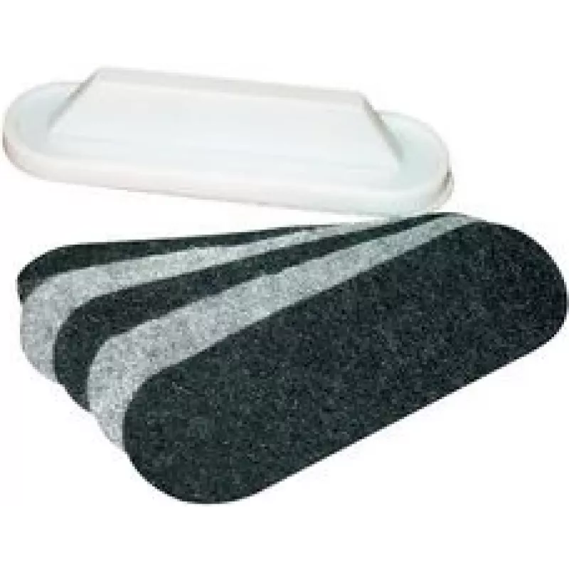 Magnetinis plastikinis langų valiklis Franken U-Act! Line Z1934, pilkas, 130×40×35 mm