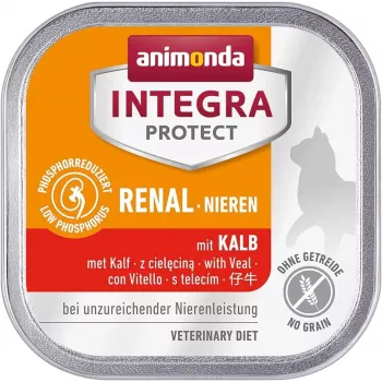 Šlapias kačių maistas animonda Integra Protect Turkija 100 g — suaugusioms, inkstų palaikymui, be glitimo ir sojos