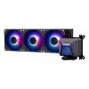 Vandens aušintuvas MSI MAG Coreliquid A15 360 — 3x 120 mm ventiliatoriai, radiatorius 394 x 120 x 27 mm, siurblys 5V, RGB, palaiko LGA 1851