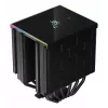 DeepCool AK620 DIGITAL procesoriaus oro aušintuvas 12 cm juodas 1 vnt.