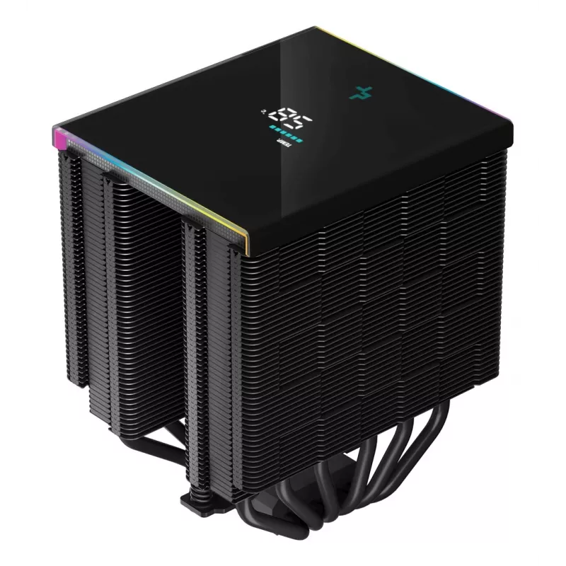DeepCool AK620 DIGITAL procesoriaus oro aušintuvas 12 cm juodas 1 vnt.