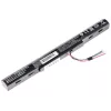 Baterija Green Cell AC51, skirta Acer Aspire E15/E17 — Li-Ion 14,8 V 2200 mAh 4 celių, juoda