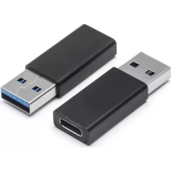 USB-A į USB-C adapteris ShiverPeaks 14-05032, USB 3.0, juodas